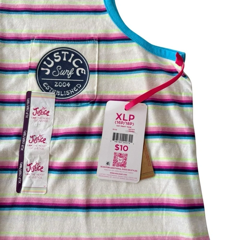 Justice Girls NWT Tank Top and Leggings Bundle
